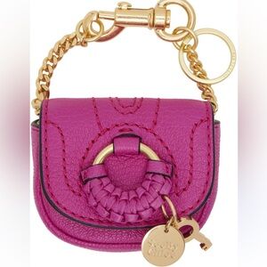 Chloe HANA NANO Keychain in Fushsia
